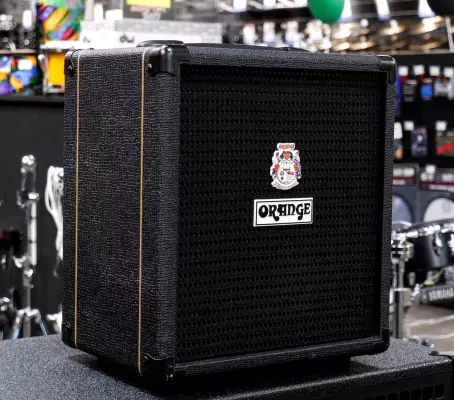 Store Special Product - Orange Amplifiers - Crush Bass 25 - 25W Bass Guitar Combo - Black
